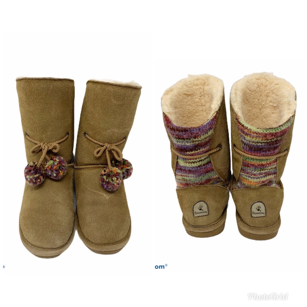 Bearpaw Olivia Boots Youth Size 3